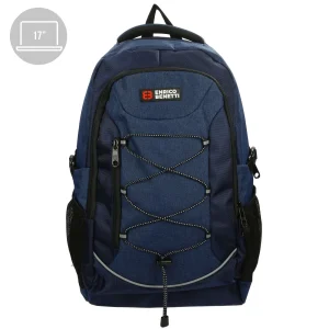 98-62127-002 Lederwaren Rugtas Middel 17 Enrico Benetti 62127-002 Donkerblauw  (1092)