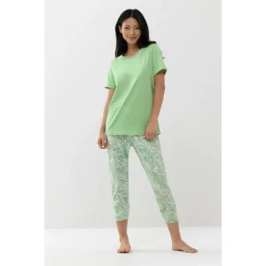 pyjama 3/4 length, short sleeve 13203