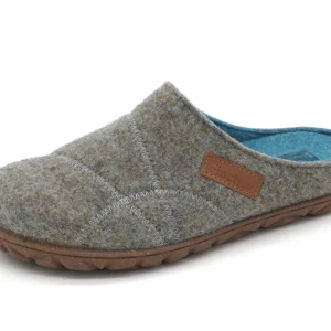 182-61-001 Dames Pantoffel-Muilen Ongevoerd Fischer 205640-404 Lichtgroen (3398)