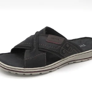 263-79-003 Heren Open Slippers Mode Rohde 6731-56 Donkerblauw  (3595)