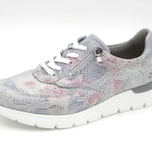 131-51-002 Dames Veterschoenen Comfort Waldlaufer OrthoTritt 626K02-322-299 Combi Kleuren Wijdte K (3501)