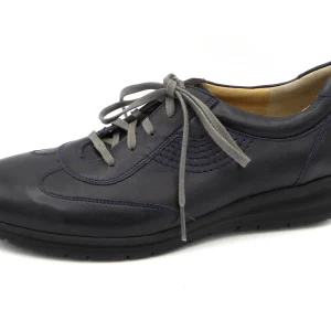 131-79-003 Dames Veterschoenen  Comfort Durea 6127-472-4008 Donkerblauw Wijdte E (1630)