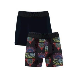 Men 2-Pack Ments short print/solid 2P MENTS1132-01