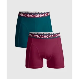 Men 2-Pack Boxer Shorts 2P SOLID1010-