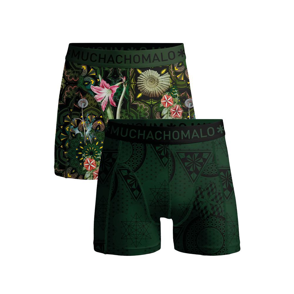 Men 2-Pack Boxer Shorts Geometric GEOMETRIC1010 - Afbeelding 2