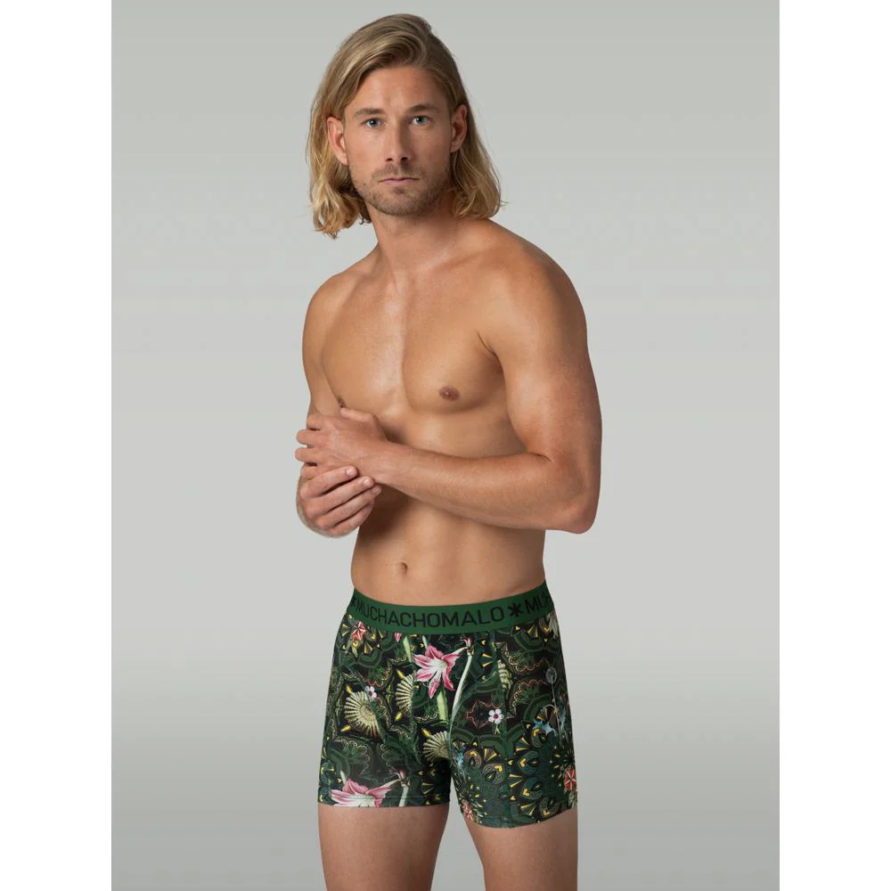 Men 2-Pack Boxer Shorts Geometric GEOMETRIC1010 - Afbeelding 5