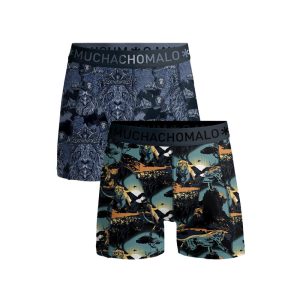 Men 2-Pack Boxer Shorts Man Lion MANLION1010
