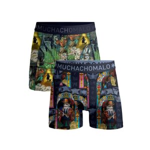 Men 2-Pack Boxer Shorts Pussboots PUSSBOOTSWIZARDOZ1010