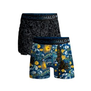 Men 2-Pack Boxer Shorts Starry 2P STARRY1010