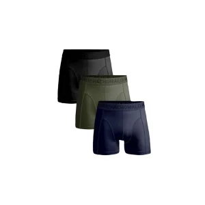 Men 3-pack Boxer Shorts Solid Microfiber 3P U-MICROFIB1010