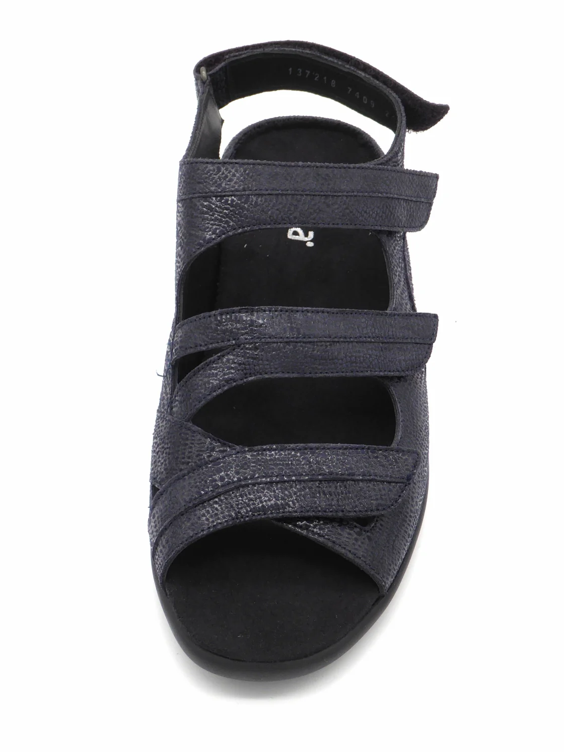 151-79-004 Dames Sandalen Comfort Durea 7409-218-0855 Donkerblauw Wijdte H (2945) - Afbeelding 4