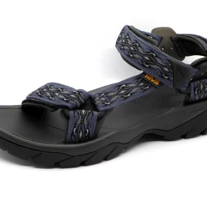 252-75-003 Heren Sandalen Sportief Teva Terra FI 5 Universal 1102456-MGBL Middenblauw (2893)