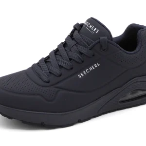 232-79-013 Heren Veterschoenen Sportief Skechers Uno Stand On Air 52458 DKNV Donkerblauw  (3448)