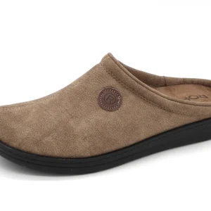 282-19-002 Heren Pantoffel-Muilen Ongevoerd Rohde 7144-17 Donkerbeige  (3429)