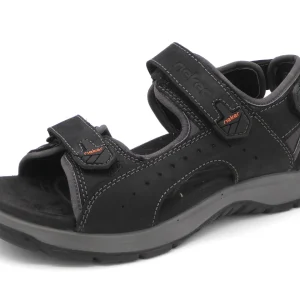 252-99-001 Heren Sandalen Sportief Rieker 26951-00 Zwart (2588)