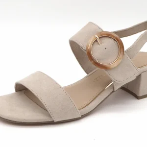 104-11-003 Dames Hakschoenen Sandalette Marco Tozzi 28202-404 Lichtbeige  (2927)