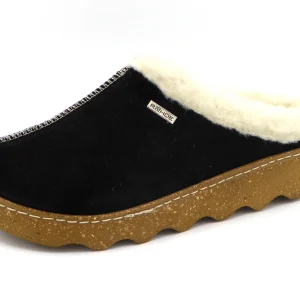 183-99-003 Dames Pantoffel-Muilen Gevoerd Rohde 6125-90 Zwart  (47)