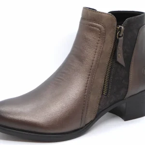 171-29-007 Dames Hoge Schoenen Boot Hak Remonte R5172-90 Donkerbruin (3331)