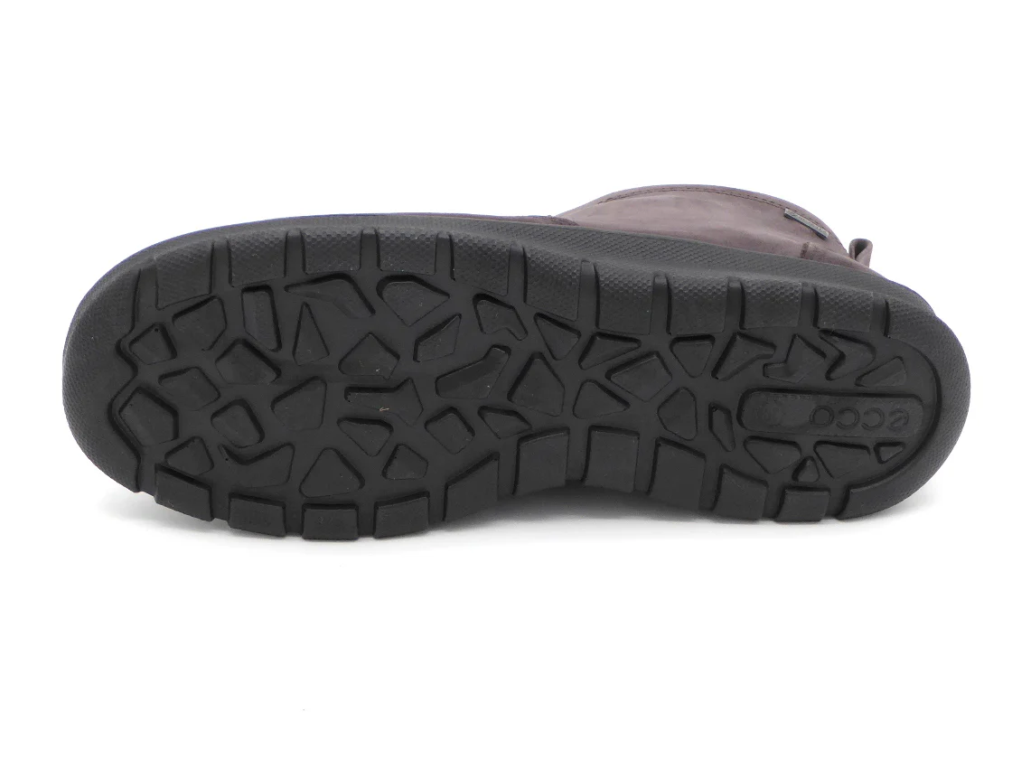 172-29-005 Dames Hoge Schoenen Boot Plat Ecco Babett 215583-02576 Donkerbruin (2038) - Afbeelding 5