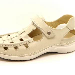 112-11-001 Dames Bandschoenen Sportief Wolky Rolling Sun 0720435-120 Lichtbeige (1099)