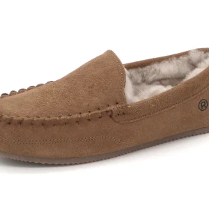 193-25-006 Dames Pantoffel-Gesloten Gevoerd Rohde 7020-76 Middenbruin  (3425)