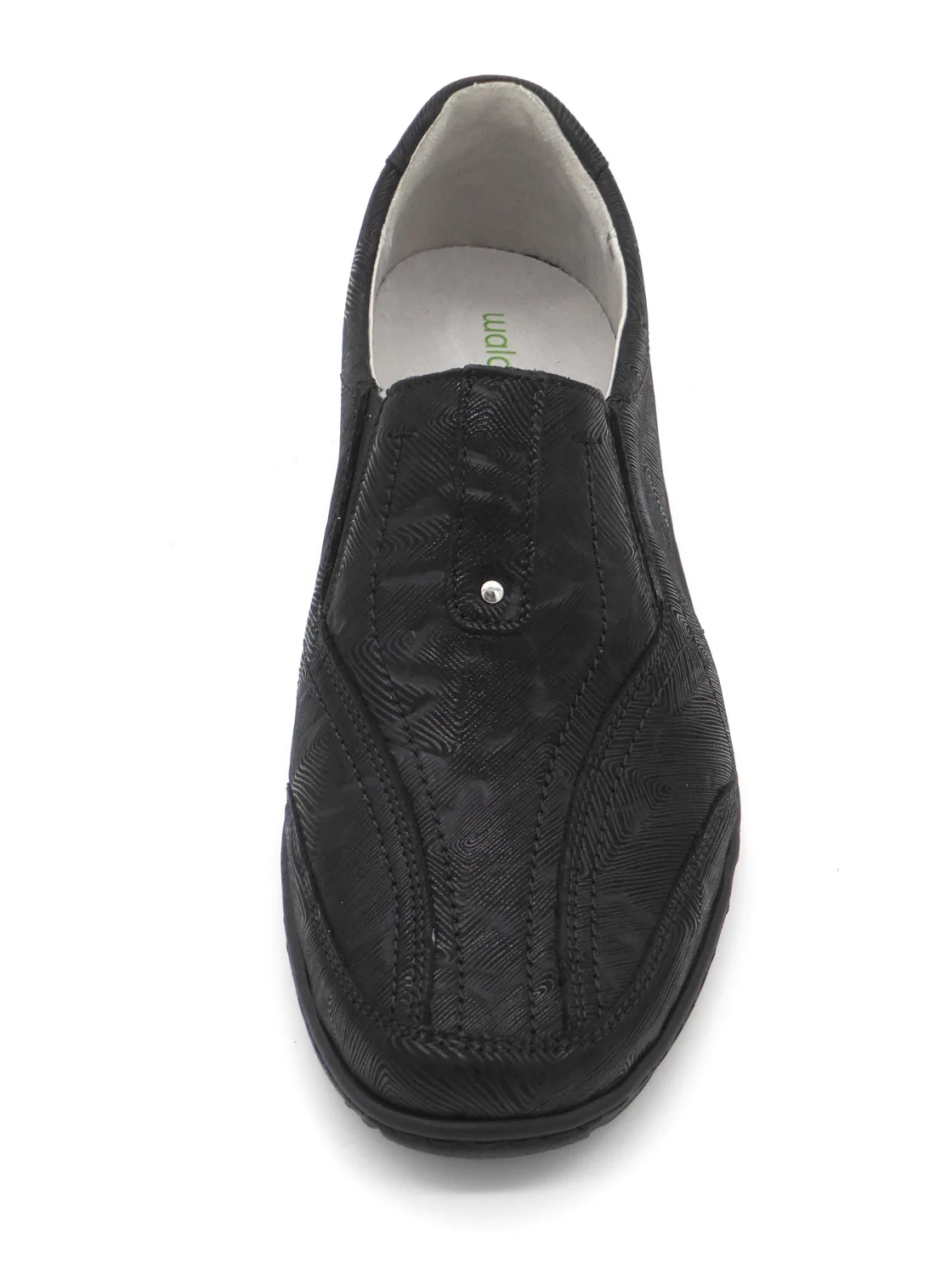 141-99-008 Dames Instappers Comfort Waldlaufer 607504-101-001 Zwart Wijdte K (3302) - Afbeelding 4