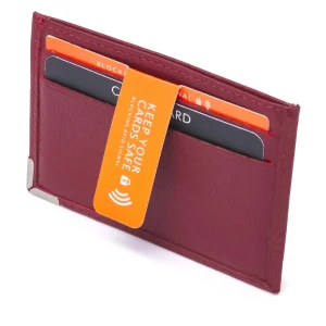 93-15619-3 Lederwaren Universeel Lederwaren Creditcard HJ de Rooy Toronto 15619 Donkerrood (3016)