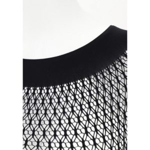 Double Mesh T-Shirt 3/4 Sleeve VOBS68147