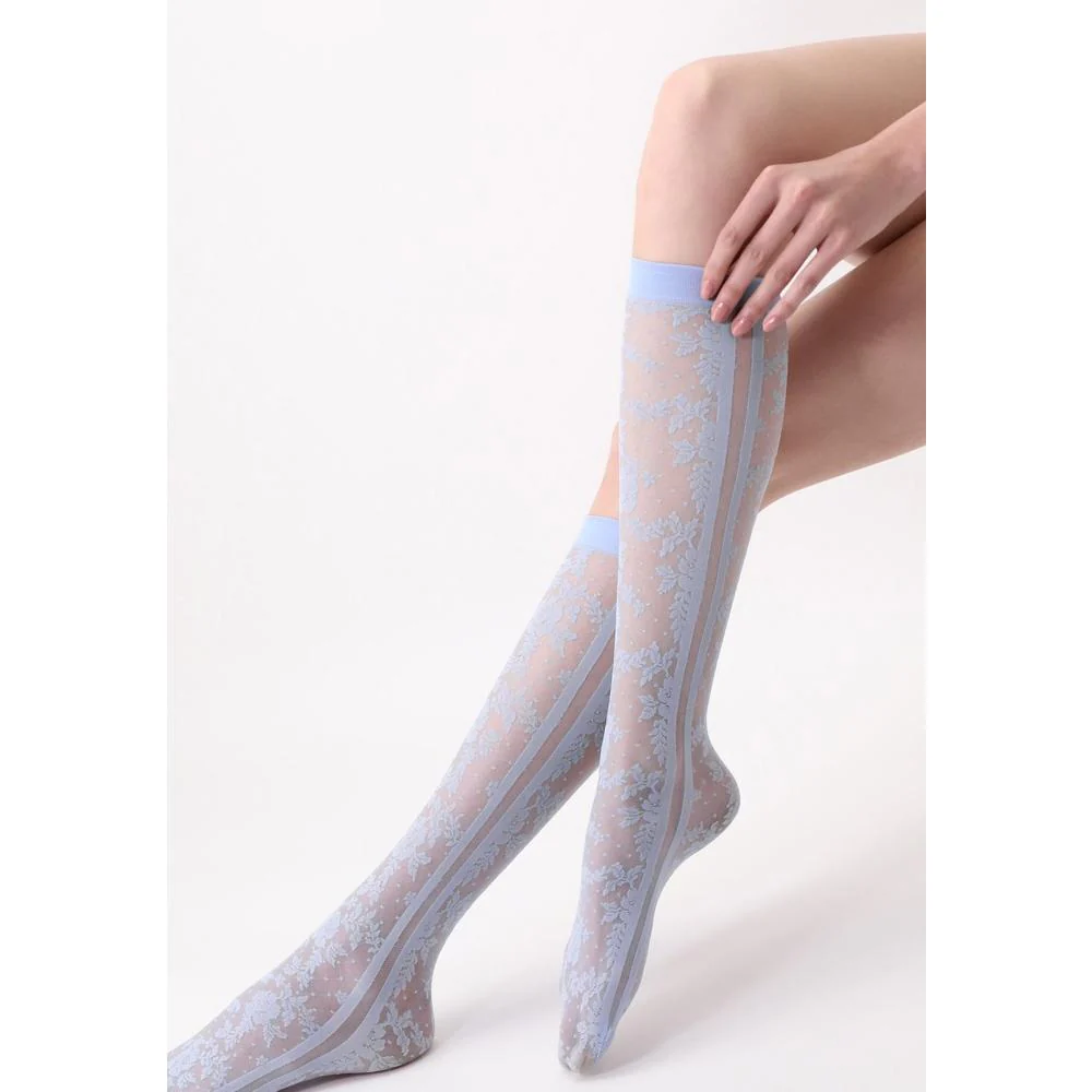 Sensuel Lace 20 Kniekous VOBC67792 - Afbeelding 7