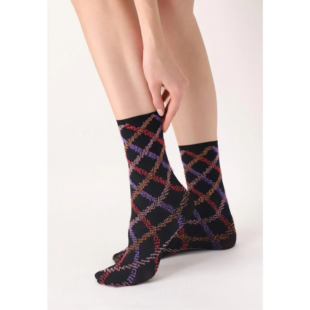 Fur Tartan 50 Sok VOBC67930 - Afbeelding 2