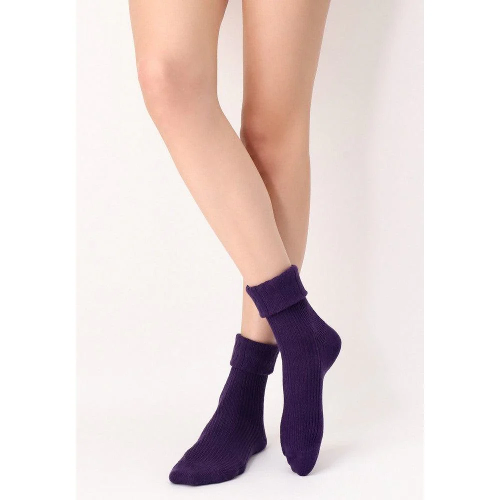 Fine Cashmere Blend Hilda sock rib VOBFCB31S - Afbeelding 8