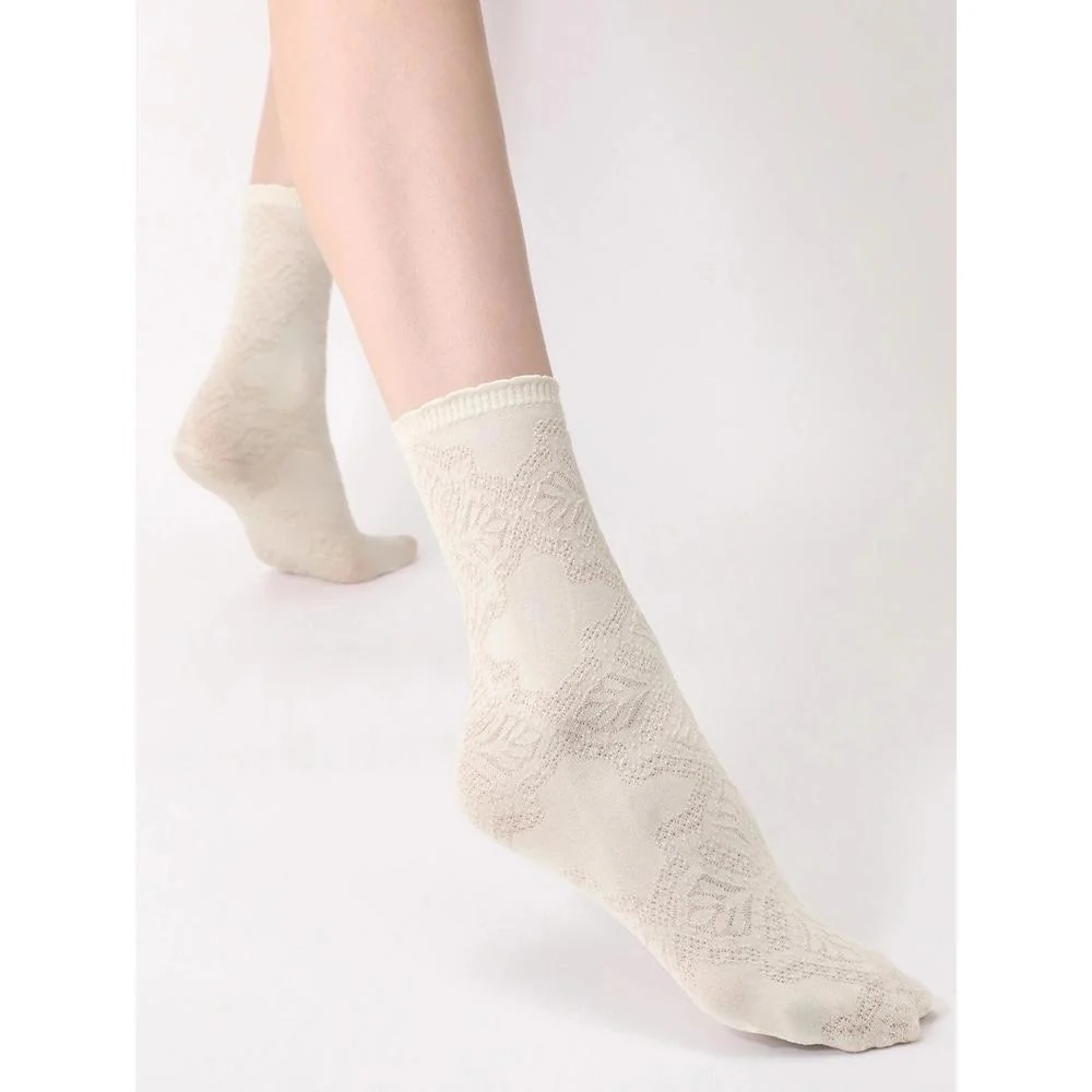 Jacquard Lace Sok VOBC67781 - Afbeelding 4