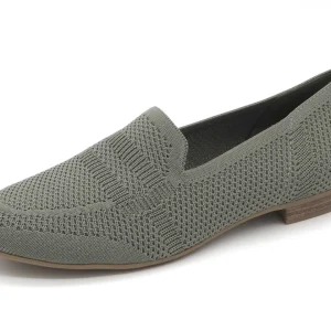 143-61-002 Dames Instappers Ballerina Jana 24266-701 Lichtgroen Wijdte H (3487)