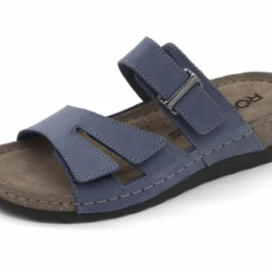 162-75-003 Dames Open Slippers Sportief Rohde 5433-54 Middenblauw (3580)