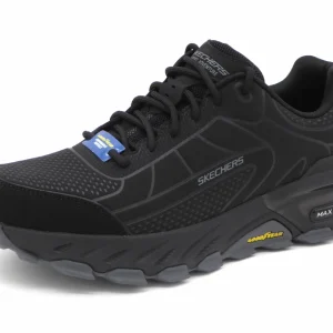 239-99-006 Heren Veterschoenen Wandelschoen Skechers Max Protect-Irongaurd 237672 BKCC Zwart (2830)