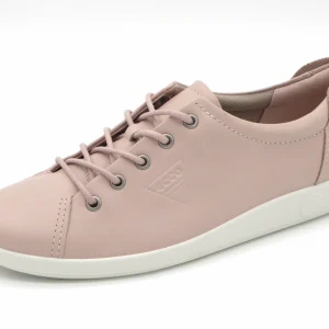132-55-003 Dames Veterschoenen  Sportief Ecco Soft 2.0 / 206503-11118 Roze  (3223)