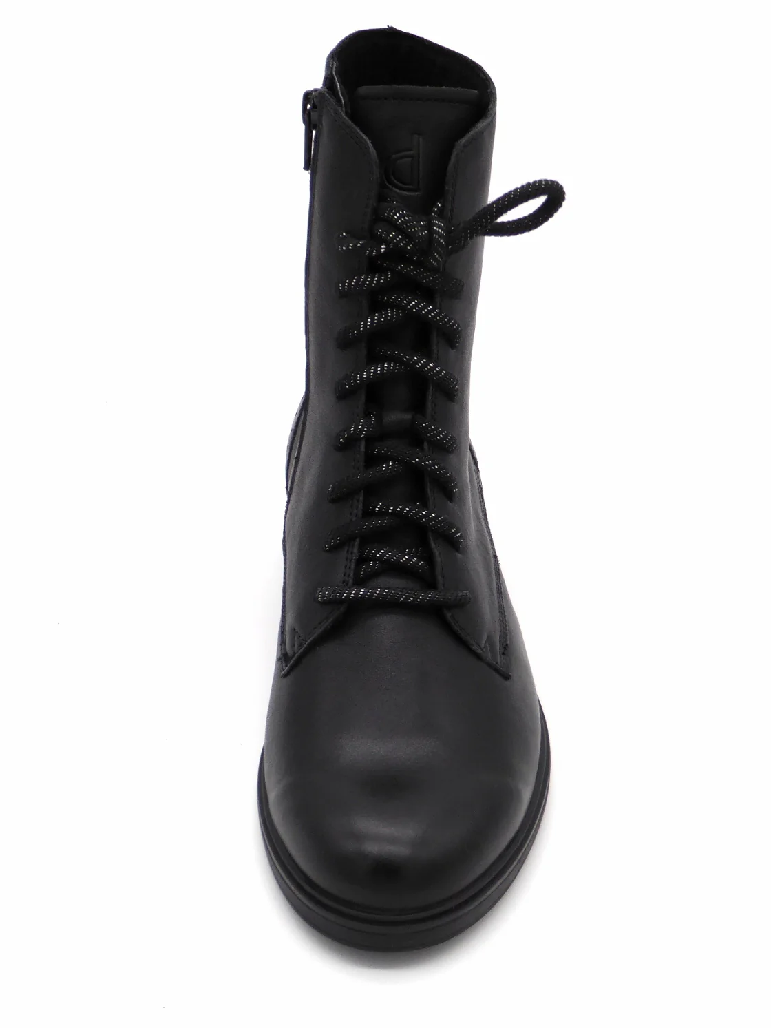 172-99-057 Dames Hoge Schoenen Boot Plat Durea 9826-835-1898 Zwart Wijdte H (3312) - Afbeelding 4