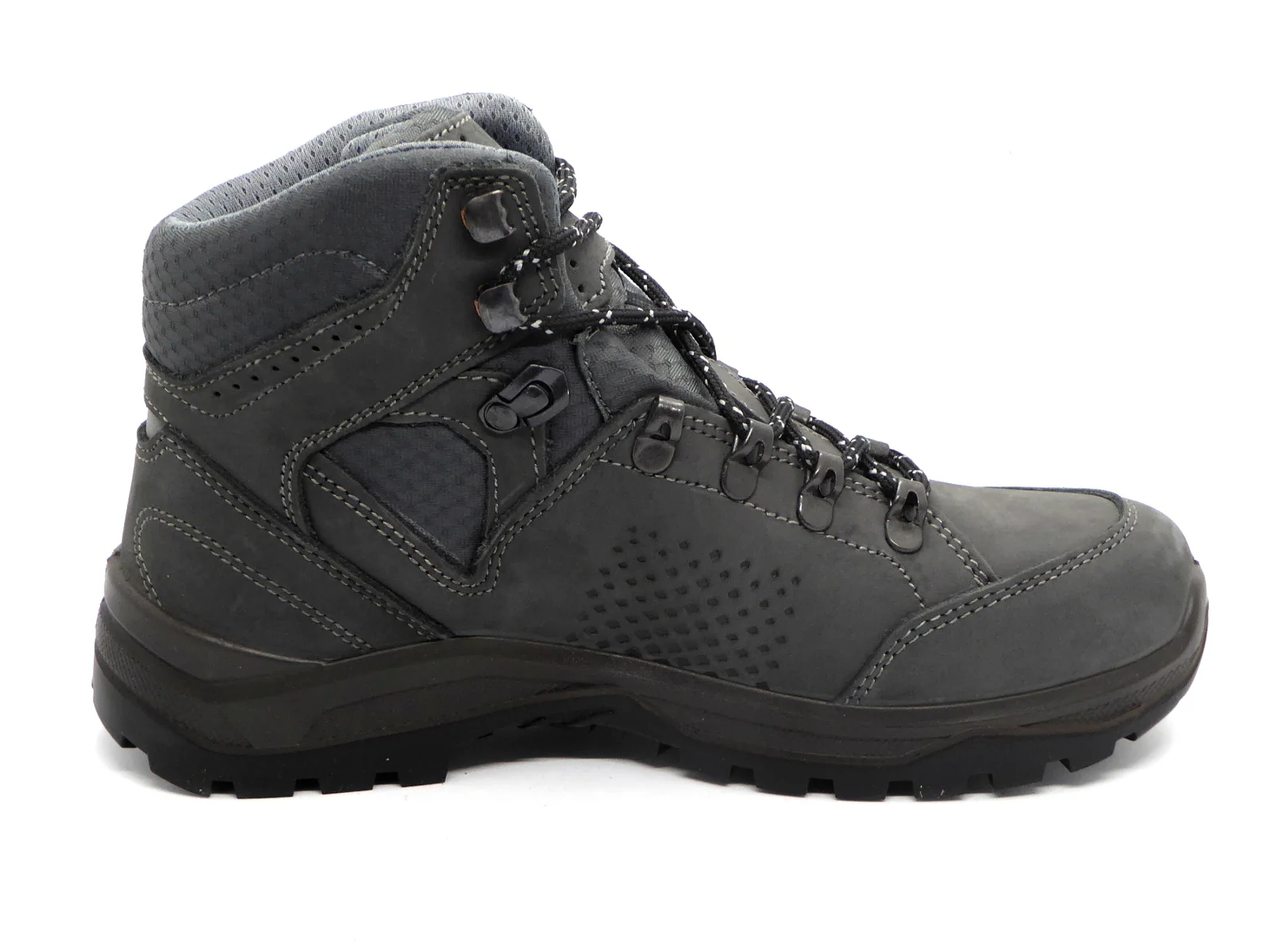 279-89-001 Heren Hoge Schoenen Wandelboot Grisport Oregon Mid 14415-02 Donkergrijs (2267) - Afbeelding 3