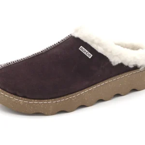 183-59-001 Dames Pantoffel-Muilen Gevoerd Rohde 6125-49 Paars (3673)