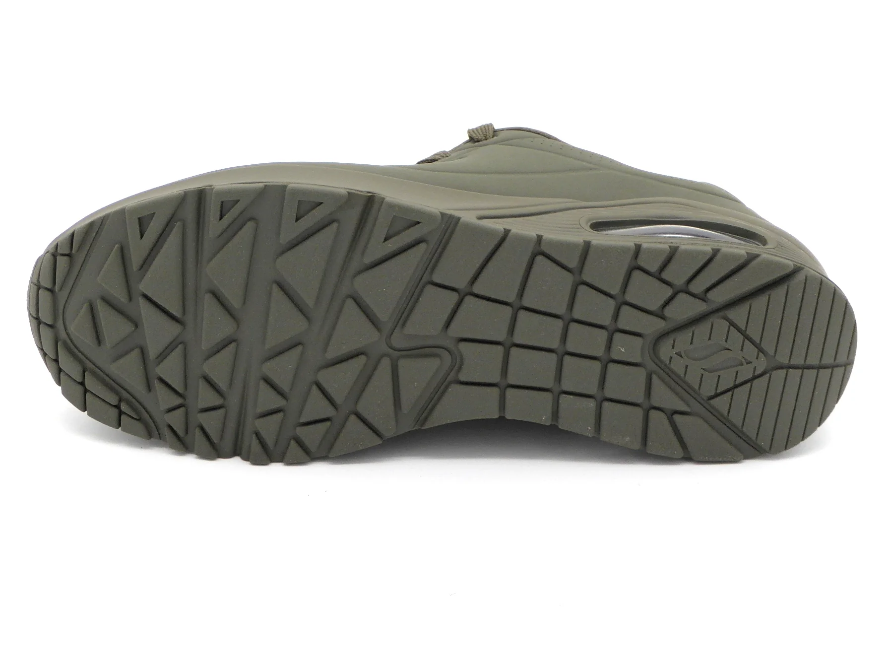 232-69-005 Heren Veterschoenen Sportief Skechers Uno Stand On Air 52458 DKGR Donkergroen (2021) - Afbeelding 5