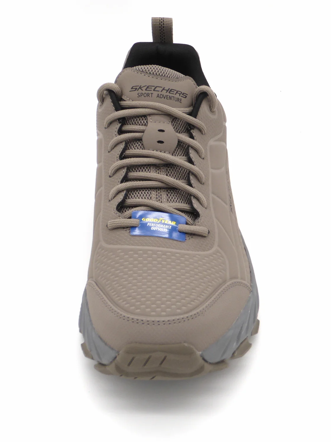 239-19-001 Heren Veterschoenen Wandelschoen Skechers Max Protect-Irongaurd 237672 TPBK Donkerbeige (2829) - Afbeelding 4