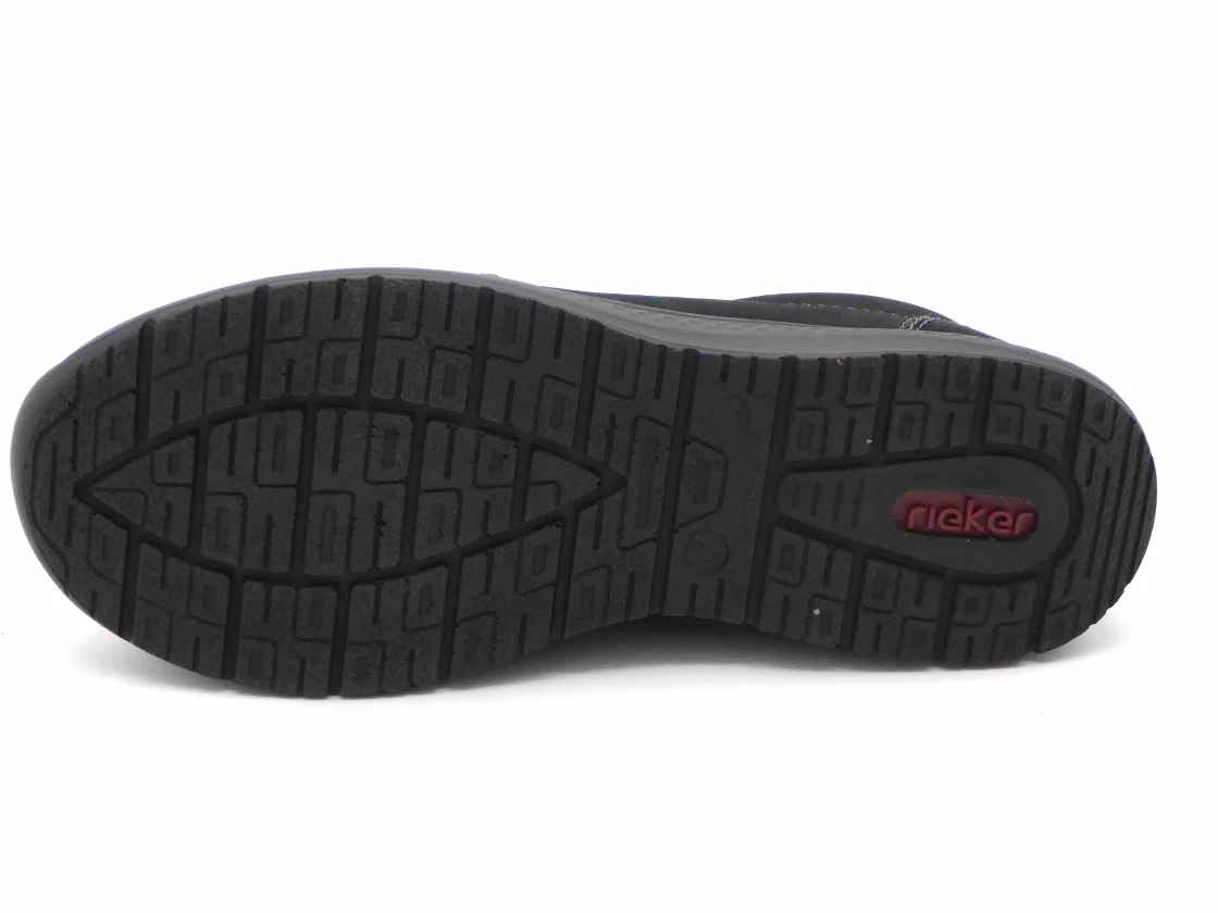 242-79-012 Heren Instappers Sportief Rieker B7654-02 Donkerblauw (3325) - Afbeelding 5