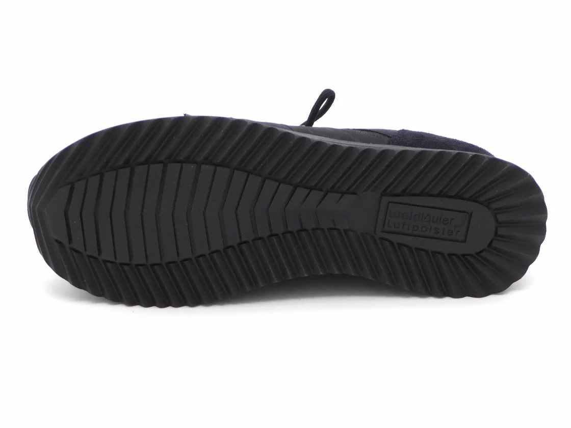 131-79-009 Dames Veterschoenen Comfort Waldlaufer 7520047-404-194 Donkerblauw Wijdte H (3289) - Afbeelding 5