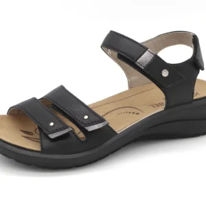 151-99-005 Dames Sandalen Comfort Josef Seibel 79302-100 Annecy 02 Zwart (2996)