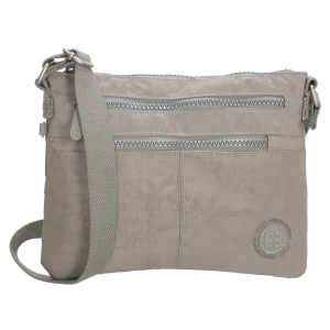 95-66829-124 Lederwaren Dames Schoudertas Klein Enrico Benetti 66829-124 Middengrijs  (1101)