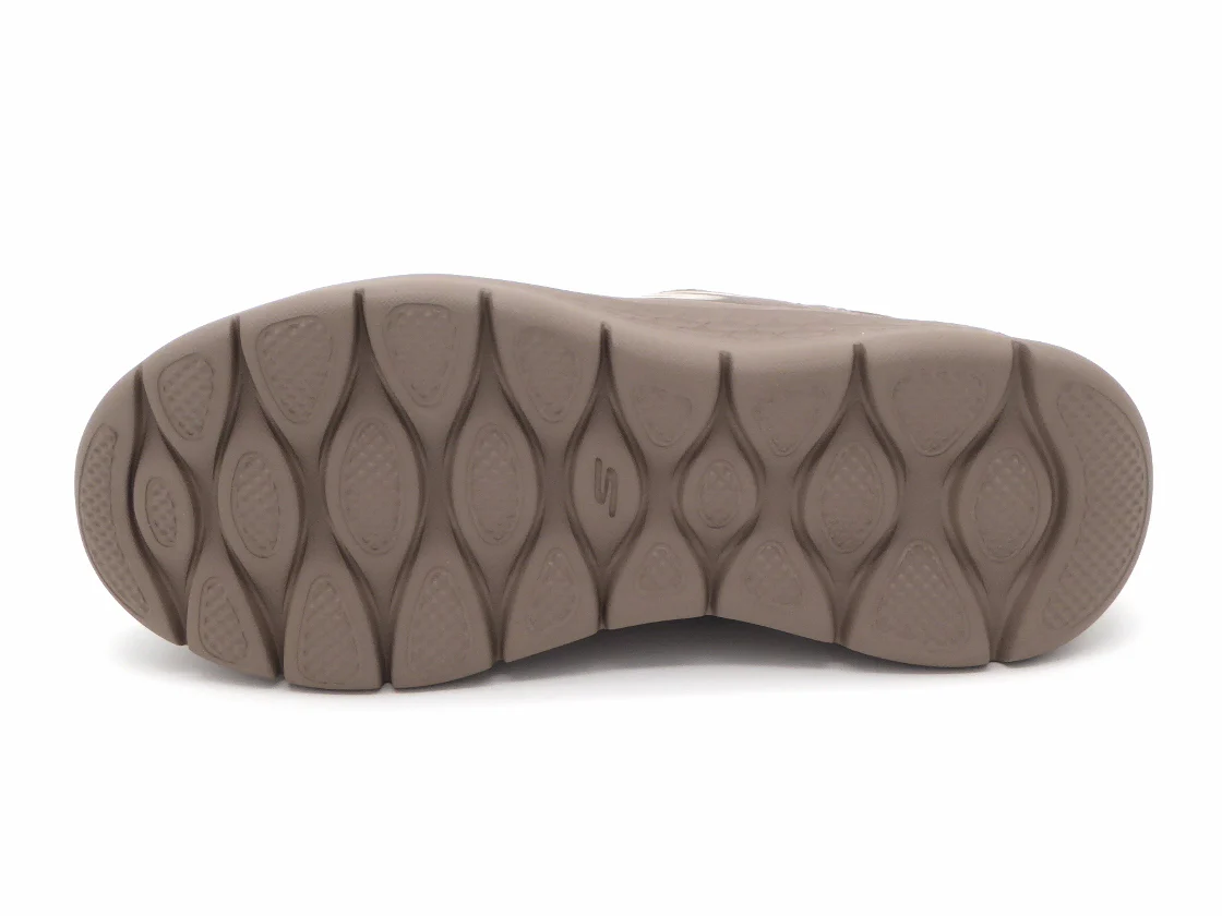 142-19-003 Dames Instappers Sportief Skechers Slip-Ins Go Walk Flex-Mali 124837 BRN Donkerbeige (3443) - Afbeelding 5