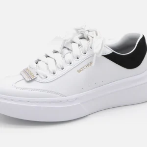 132-01-012 Dames Veterschoenen  Sportief Skechers Cordova Classic Best Behavior 185060 WBK Wit  (3246)