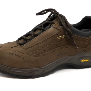 239-29-002 Heren Veterschoenen Wandelschoen Grisport Travel Low 11301-04 Donkerbruin  (250)