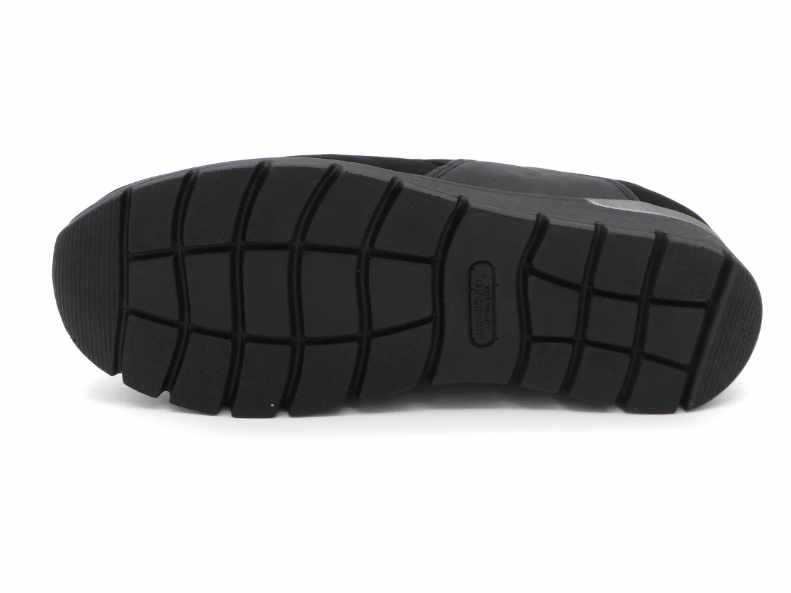 131-99-024 Dames Veterschoenen Comfort Waldlaufer 626K02-605-001 Zwart Wijdte K (3293) - Afbeelding 5