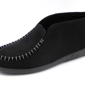 193-99-002 Dames Pantoffel-Gesloten Gevoerd Rohde 2236-90 Zwart  (447)